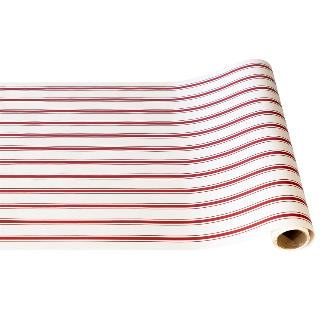 Classic Red Stripe Table Runner