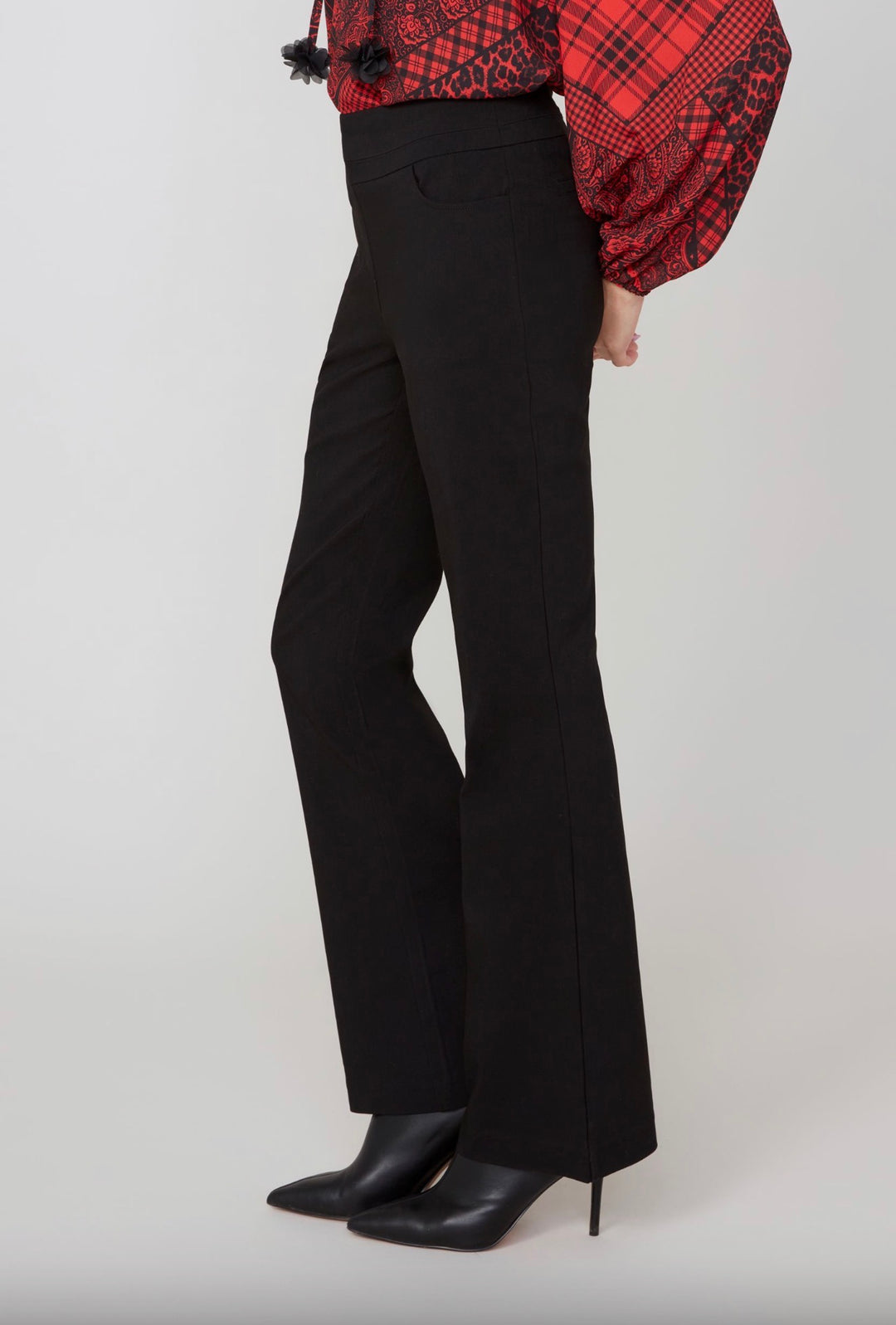 Renuar Perfect Fit Bootcut Pant – Black
