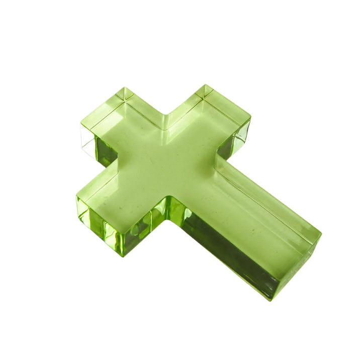Faith Cross Acrylic Weight