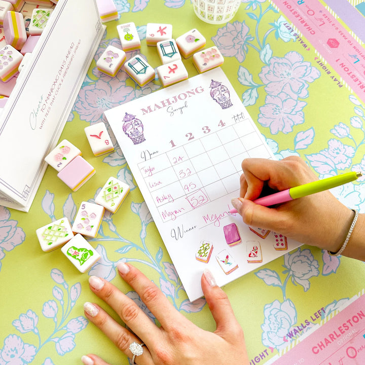 Mahjong Scoring Pad