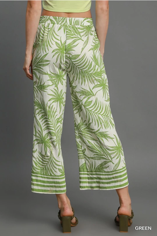 Tropical Green Pants