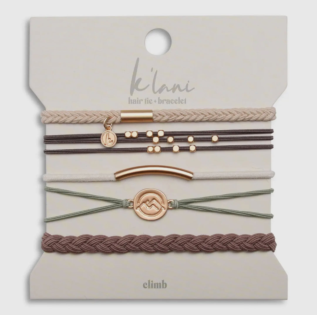 Hair Tie Bracelet Set