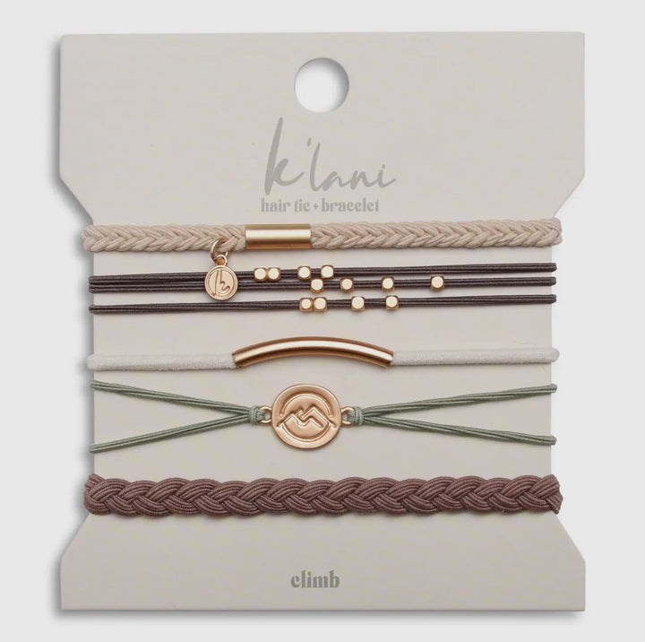 Hair Tie Bracelet Set