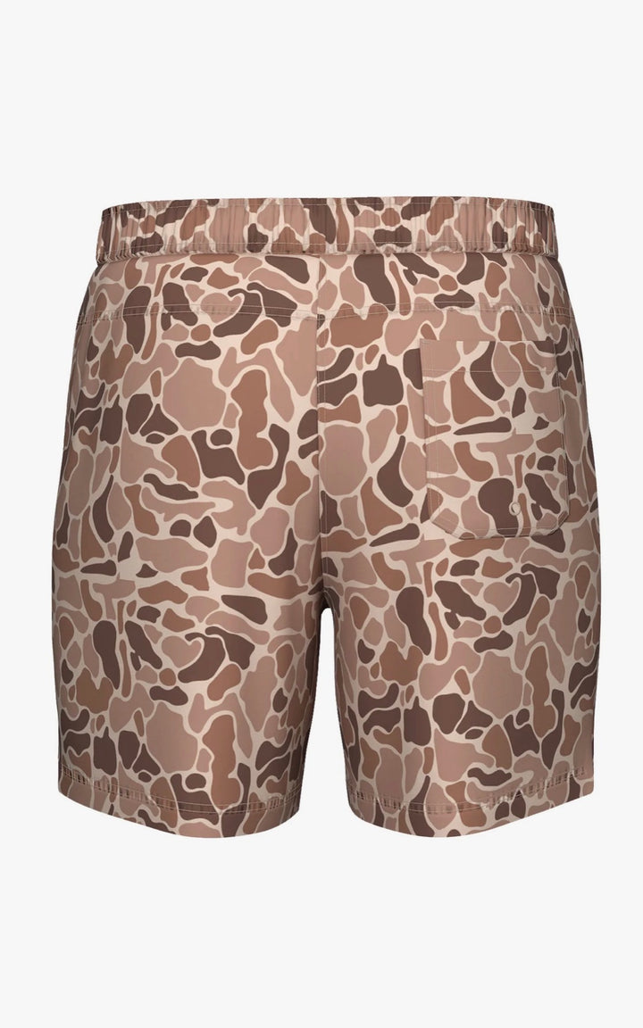 Sun Washed Shorts – Tan Camo