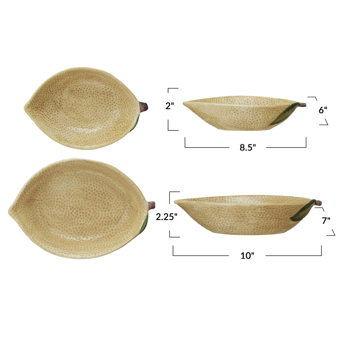 Citrus Grove Stoneware Dish