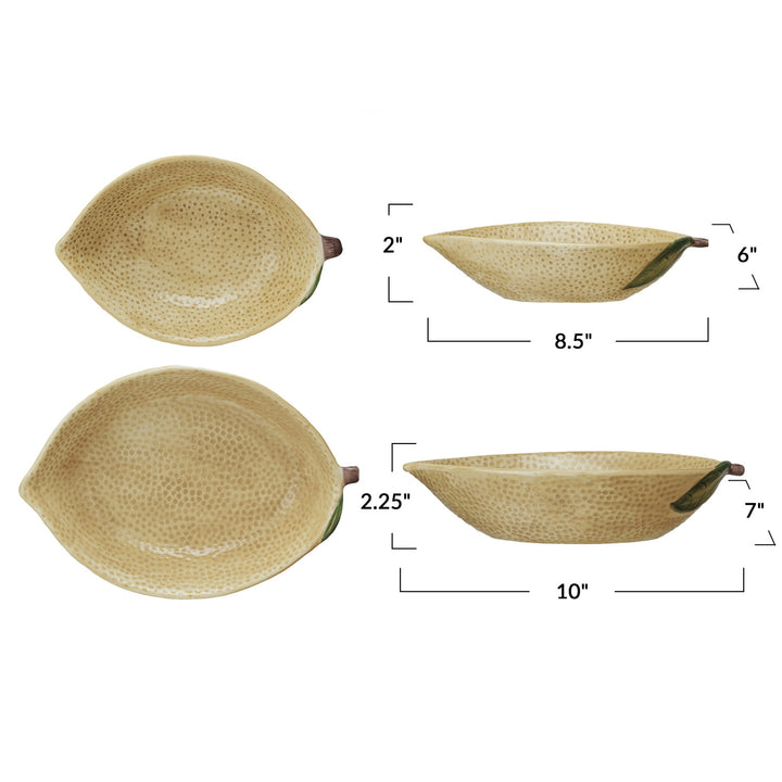 Citrus Grove Stoneware Dish