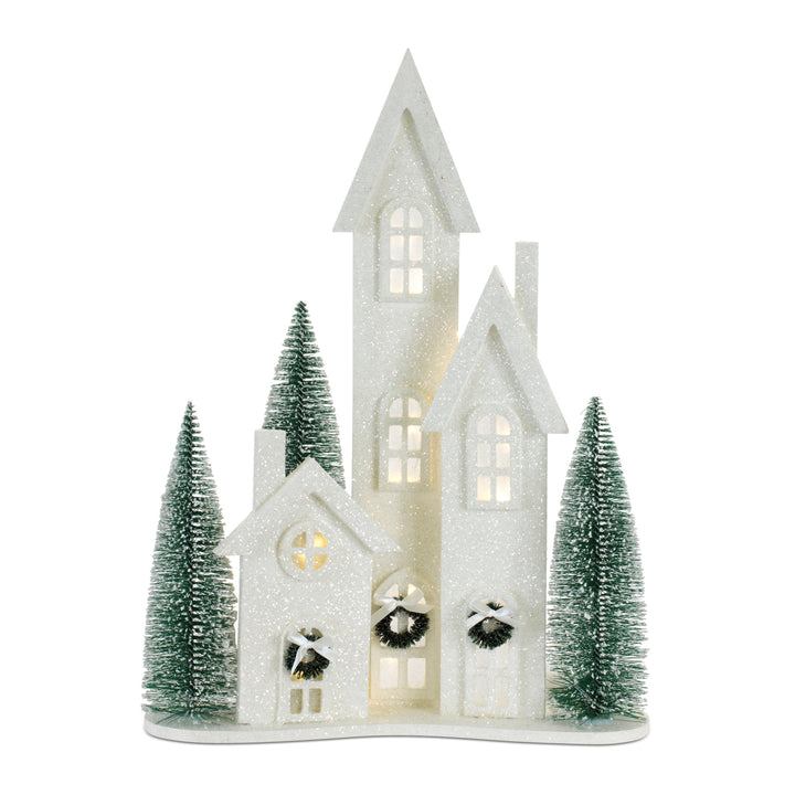 Winter Village Glow LED House Display — 20.5"