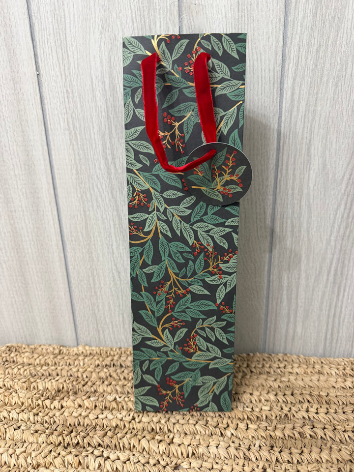 Winter Berry Wine Bag