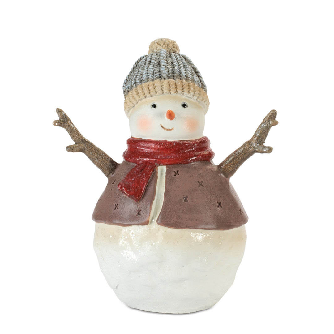 Snowy Day Friends Resin Snowmen — 5.25"