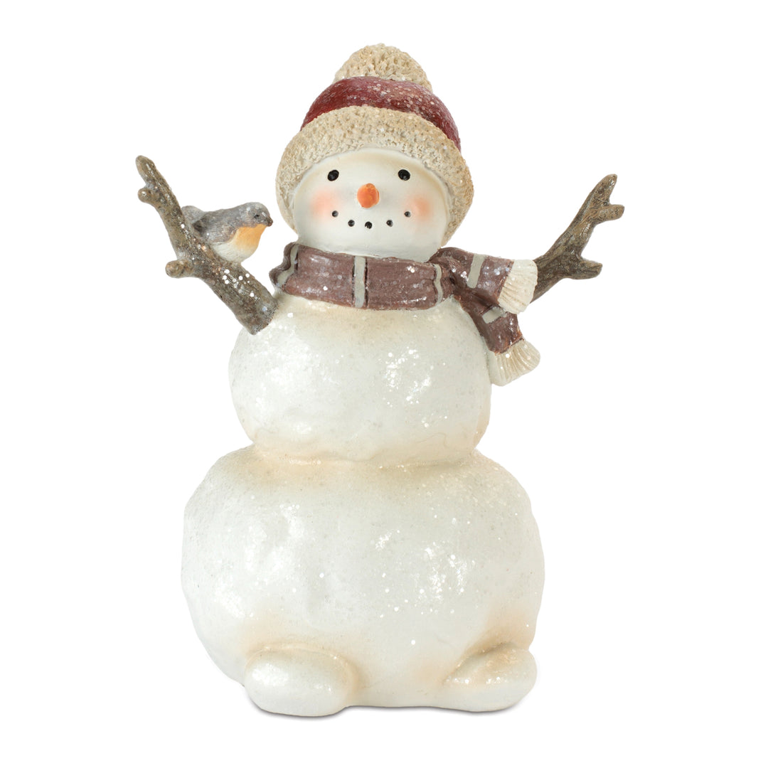 Snowy Day Friends Resin Snowmen — 5.25"