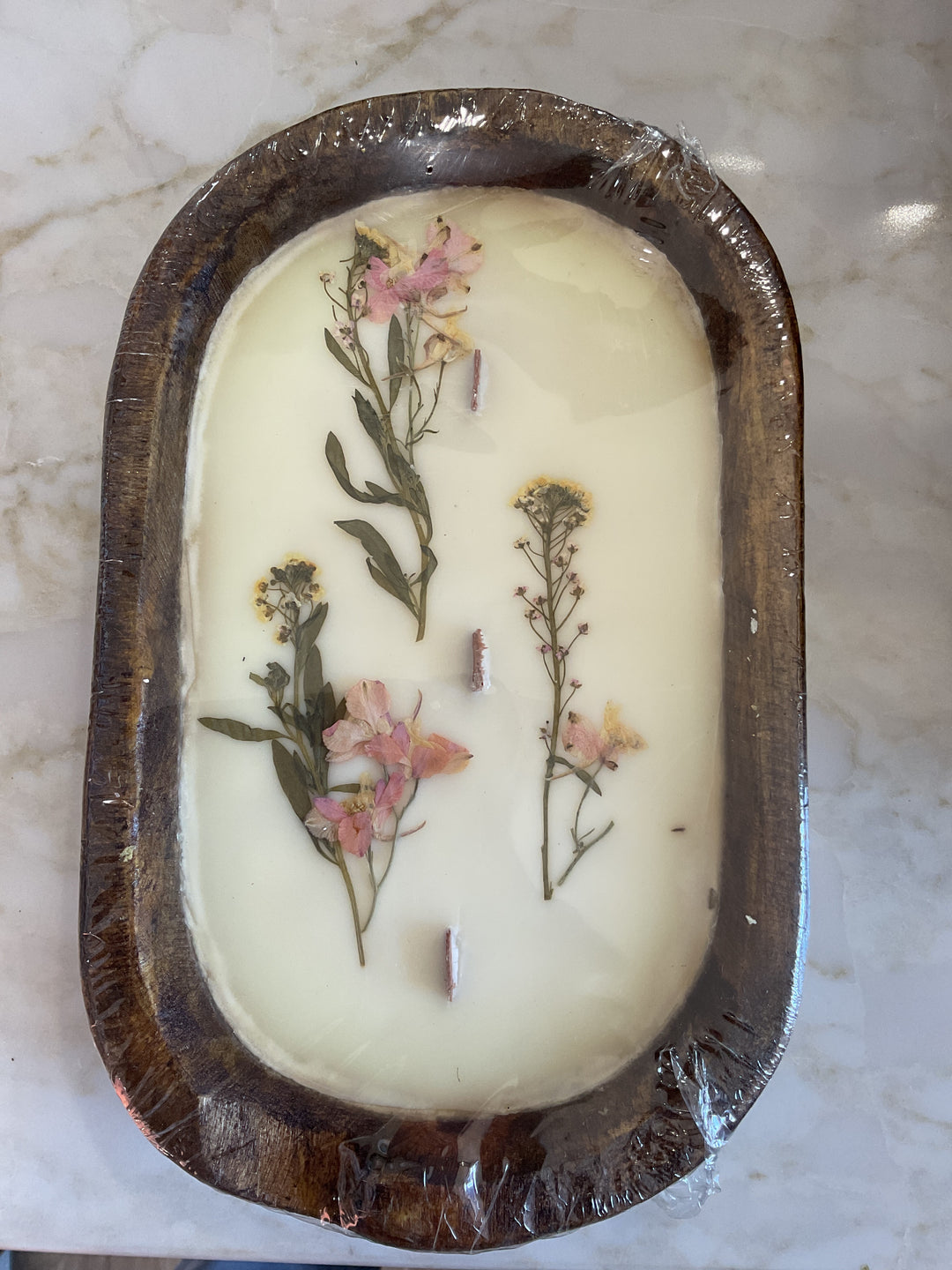 Dough Bowl Hand Poured Candle - Small