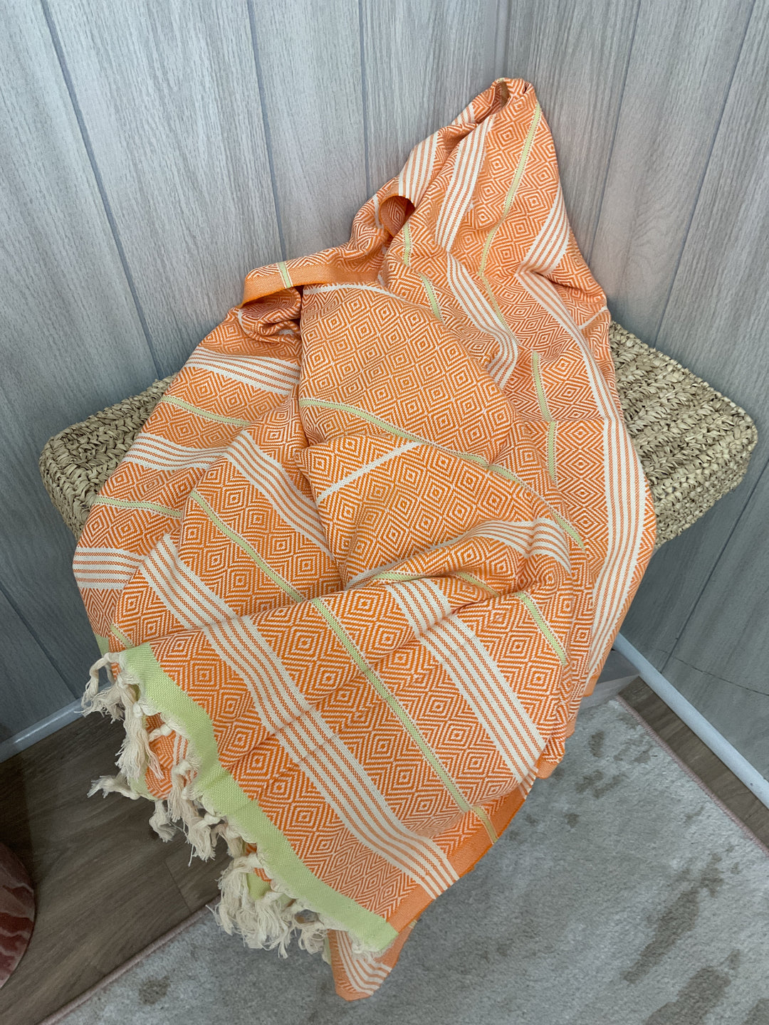 Diamond Stripe Towel