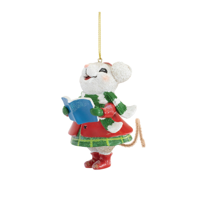 Christmas Cheer Mouse Ornament — Three Charming Styles