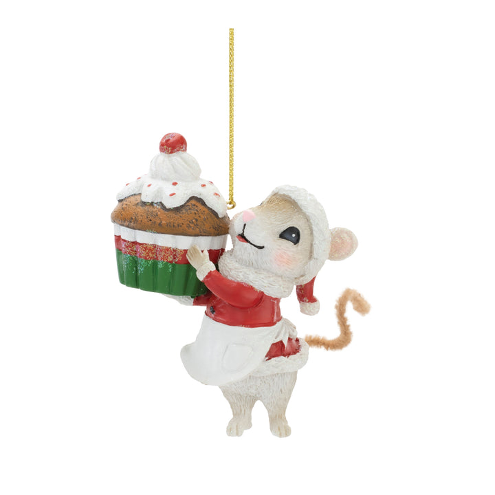 Christmas Cheer Mouse Ornament — Three Charming Styles