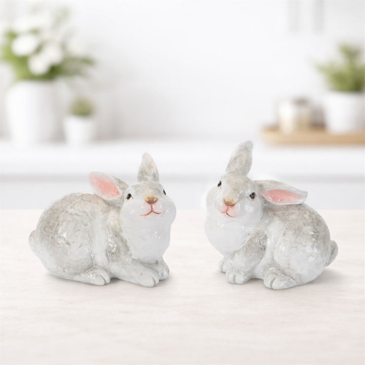 Heirloom Meadow Bunny Figurines