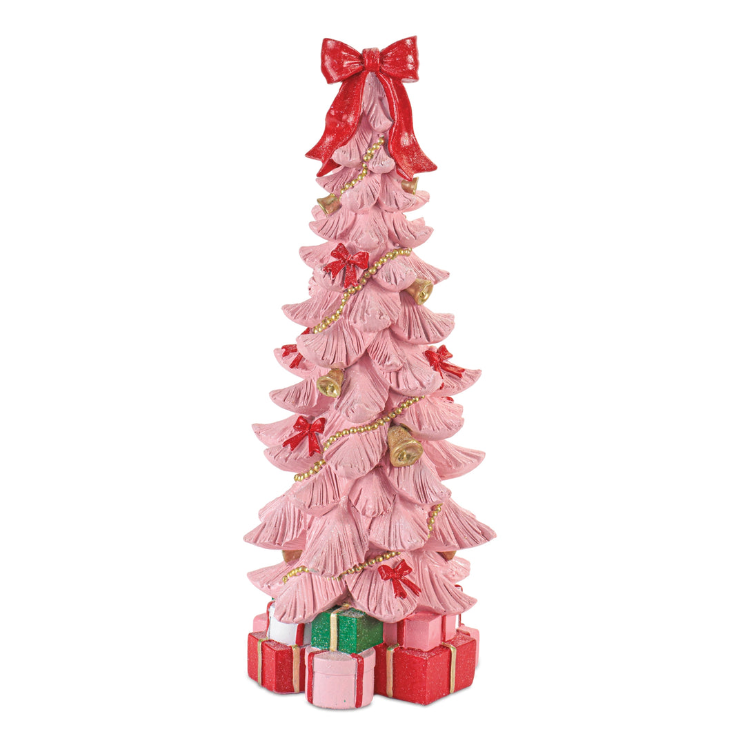 Blush & Bows Christmas Tree with Packages