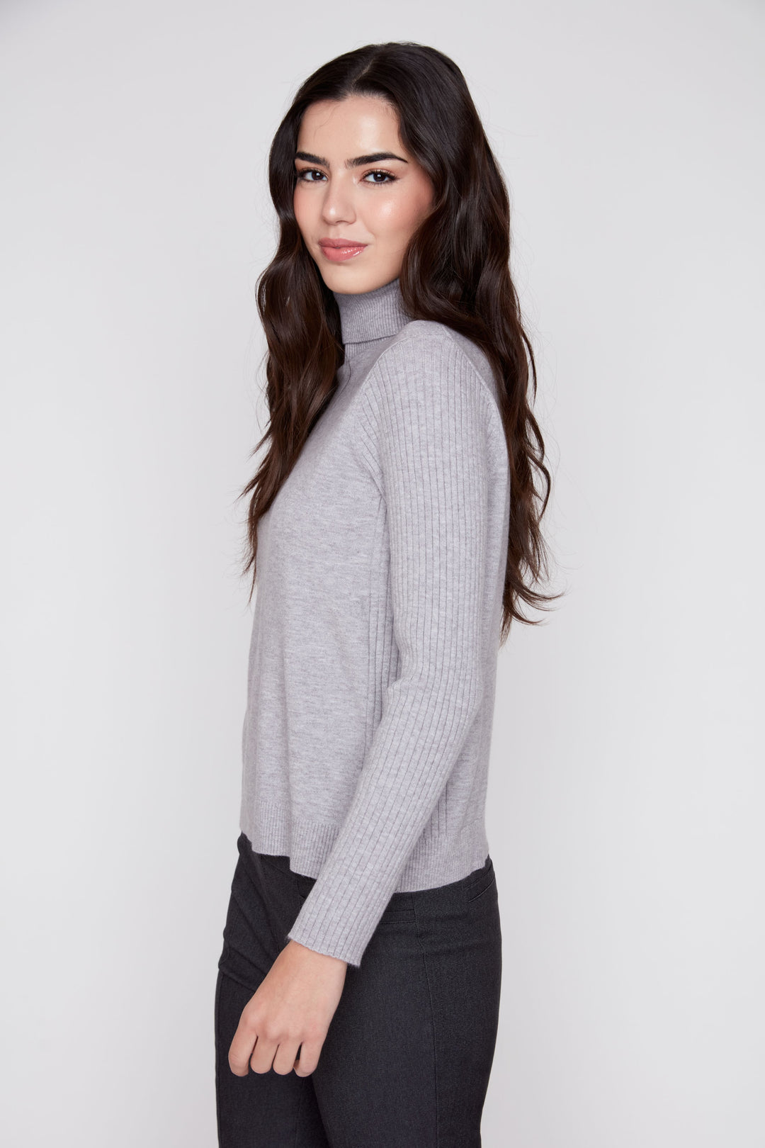 Silver Lining Turtleneck Sweater