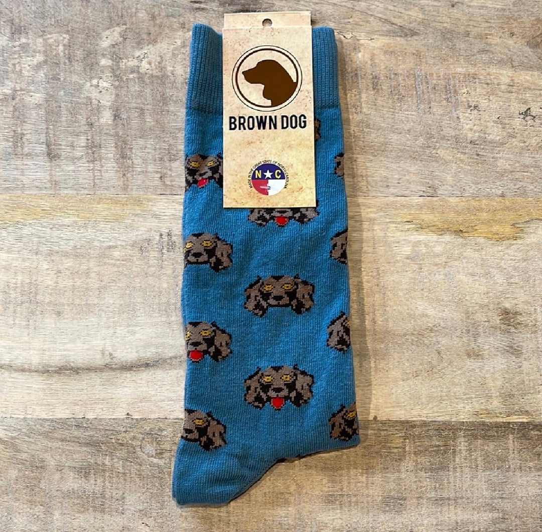 Brown Dog Boykin Spaniel Socks
