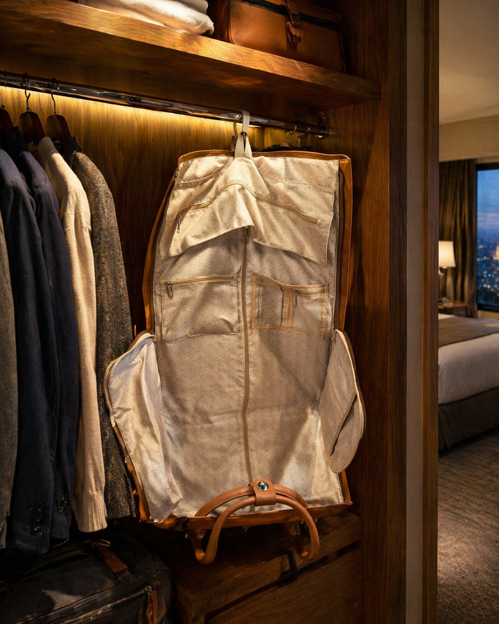 The Traveler Leather Weekender