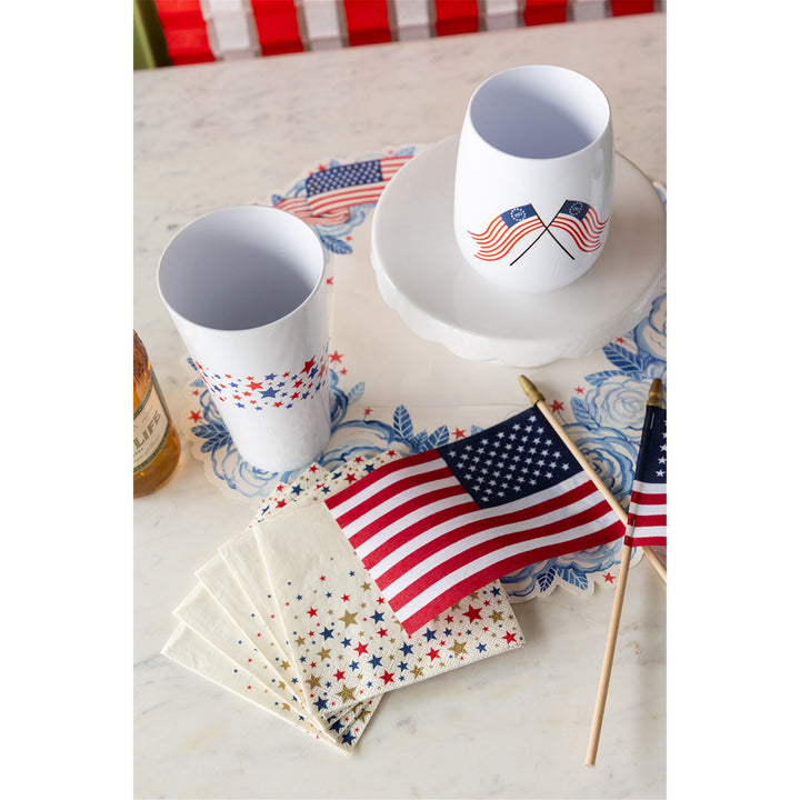 Star-Spangled Cocktail Napkins