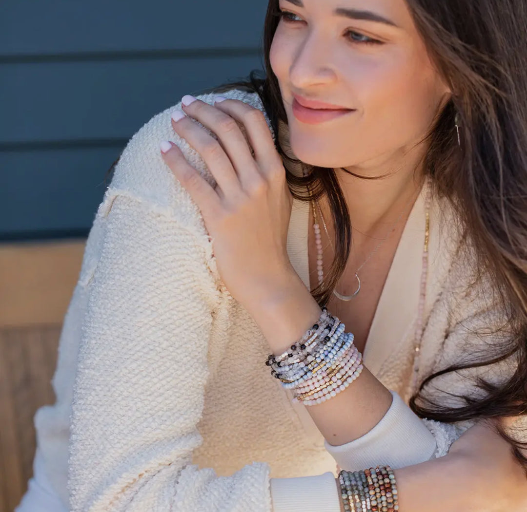 Stone Wrap Bracelet/Necklace