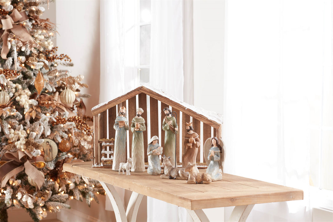 9 Piece Nativity Set
