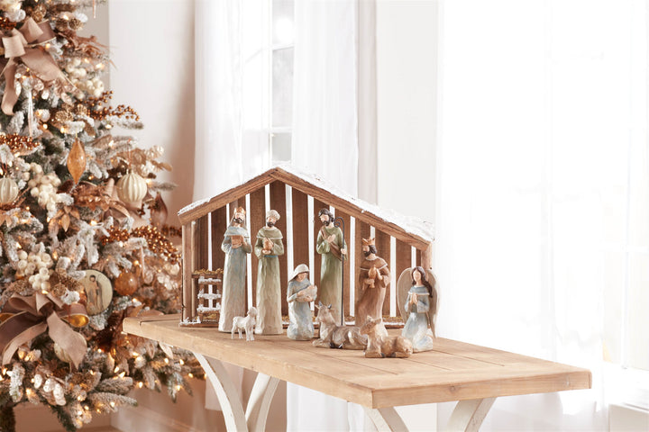 9 Piece Nativity Set