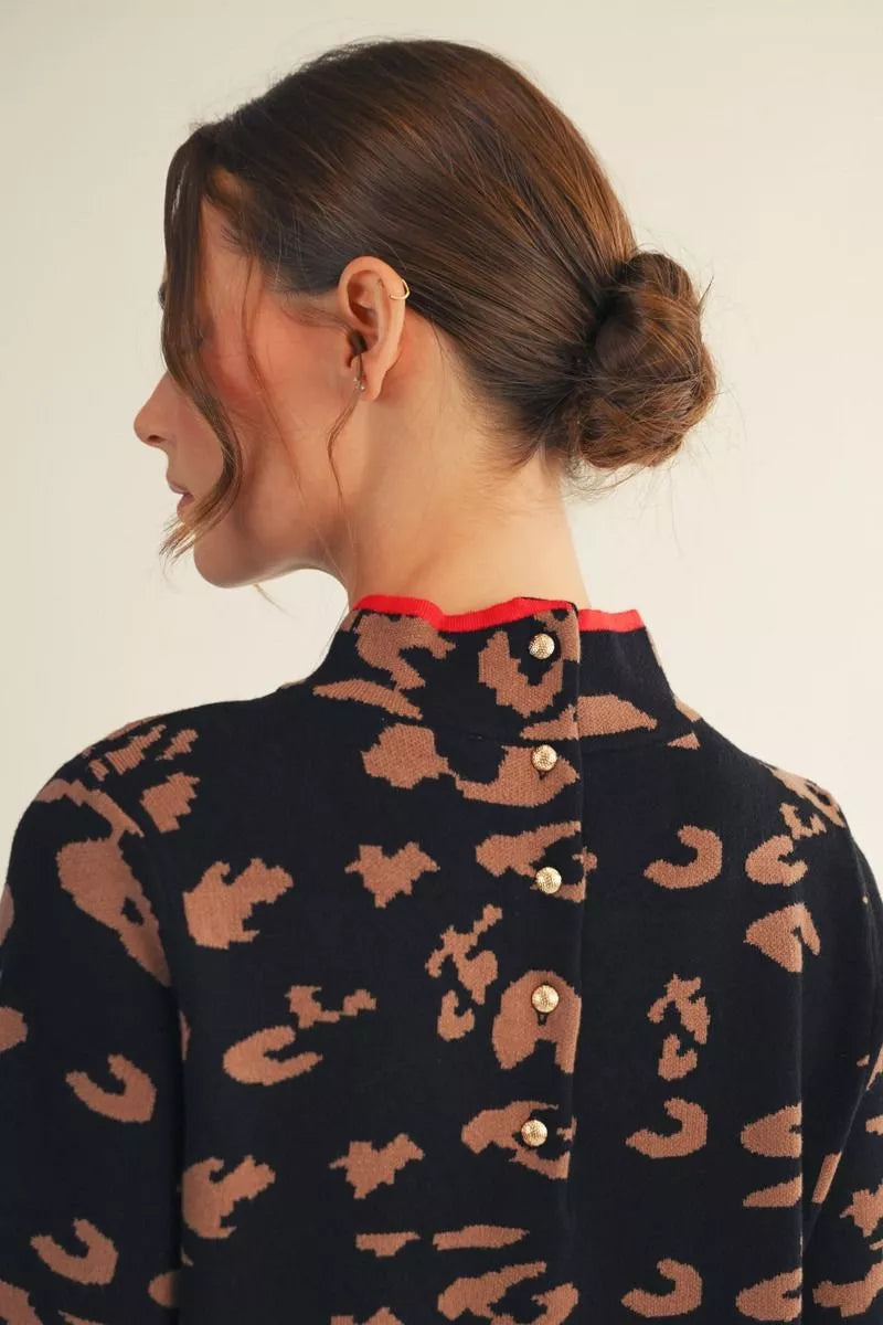 The Riviera Leopard Shift Dress