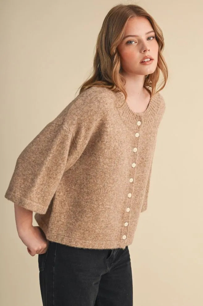 The Ellison Button Cardigan