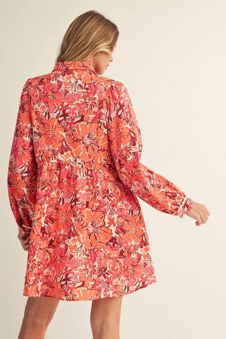 Ember Bloom Smocked Dress