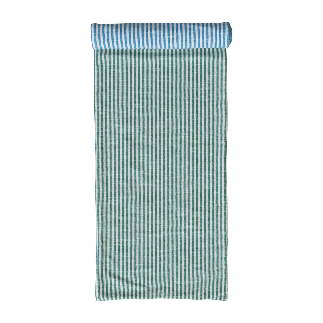 Lake Stripe Reversible Table Runner