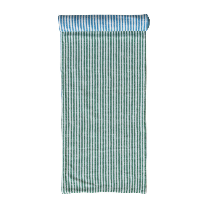 Lake Stripe Reversible Table Runner