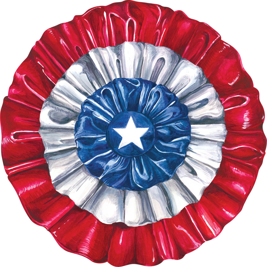 Star-Spangled Die-Cut Paper Placemats