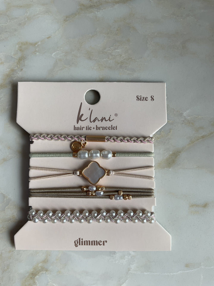 Hair Tie Bracelet Set