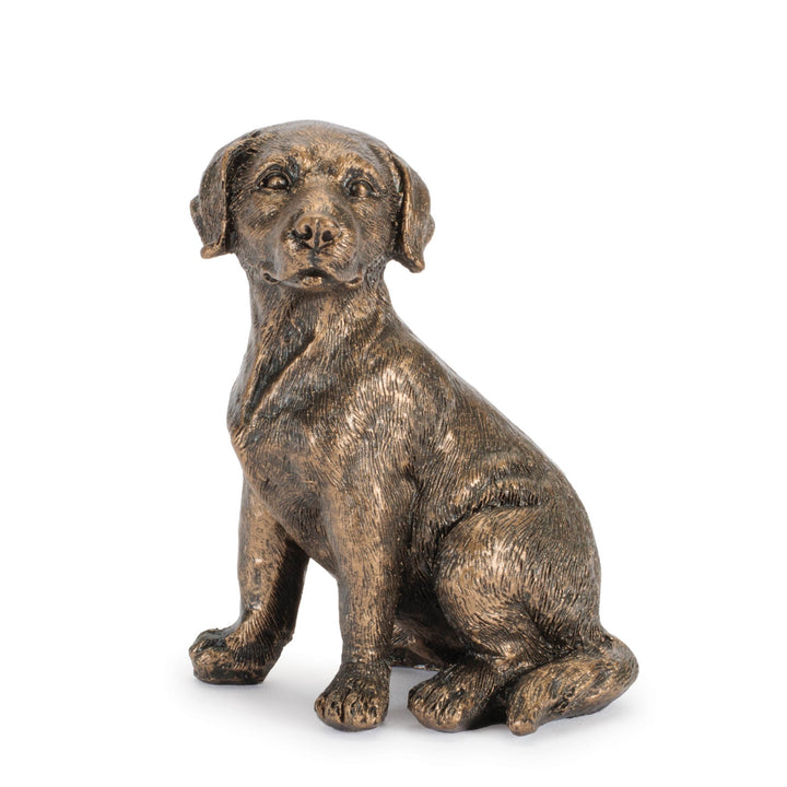Golden Pup Charm Figurines