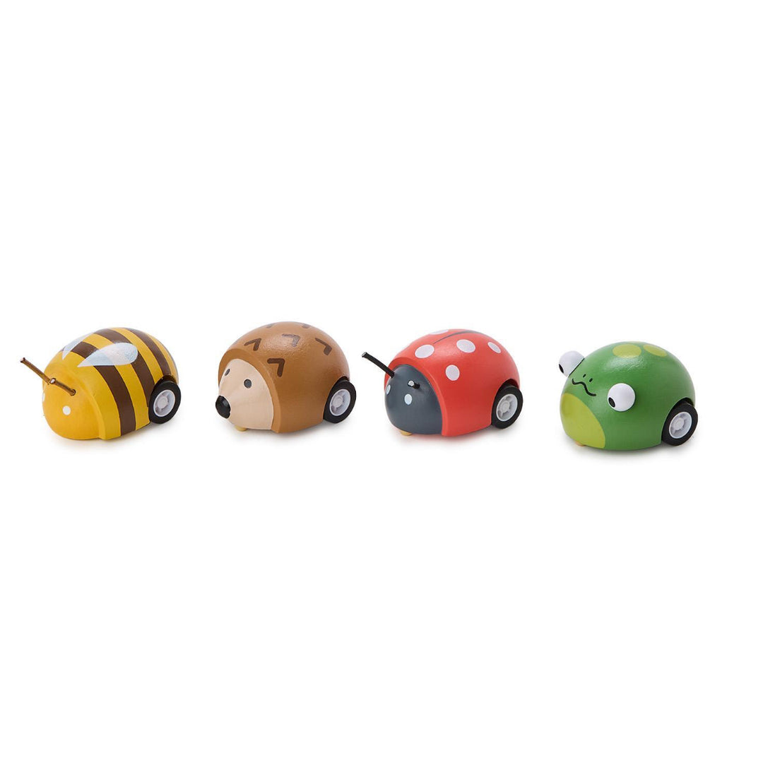 Garden Critters Wooden Pull-Back Toy