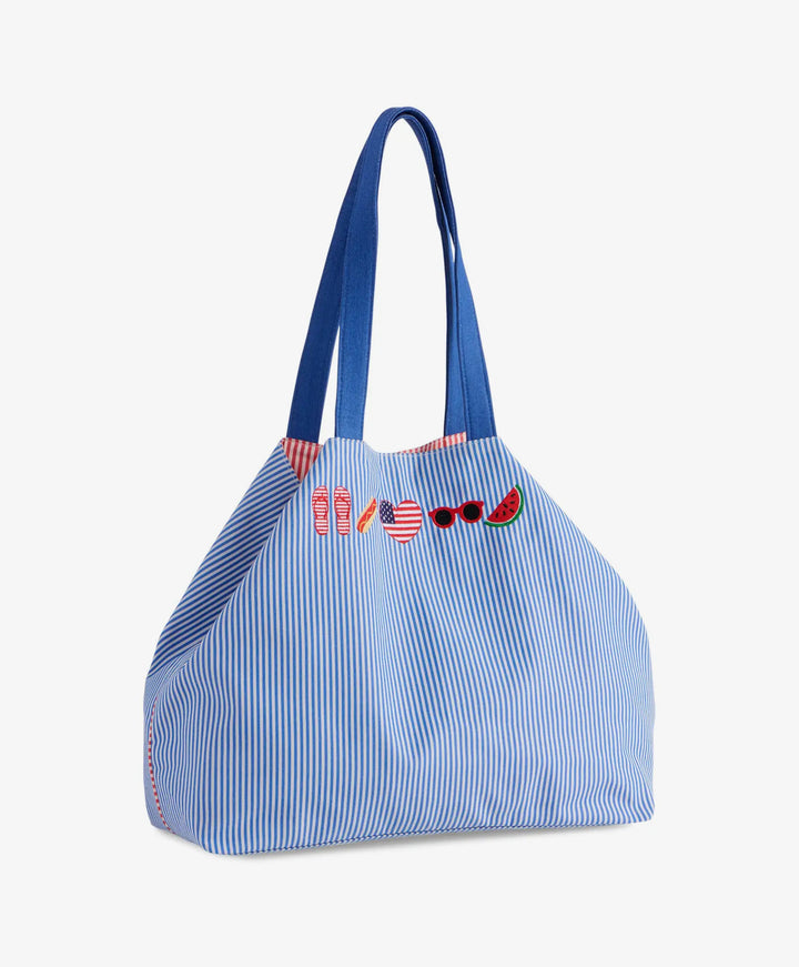 Americana Tie-Up Tote
