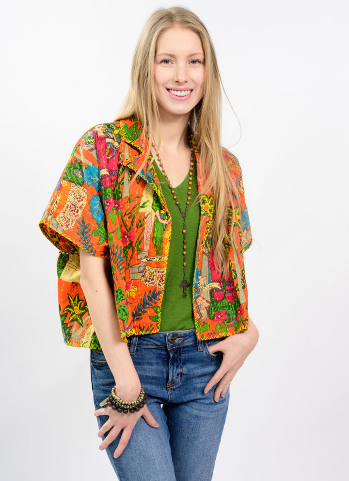 Sunset Bazaar Printed Vest