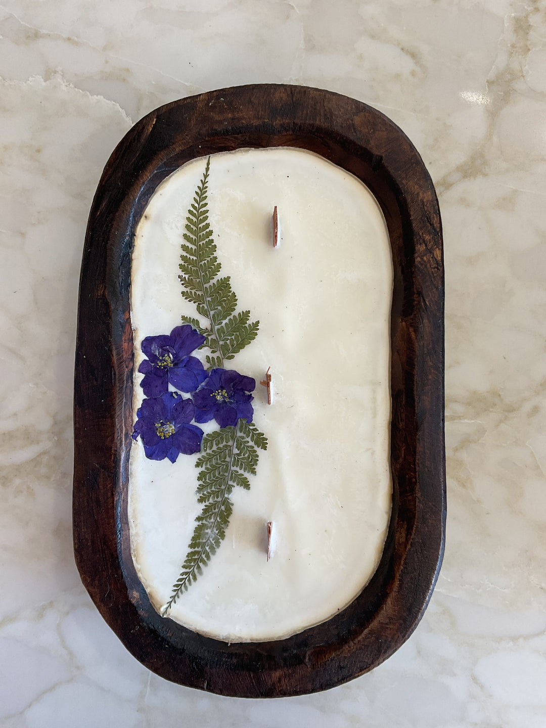 Dough Bowl Hand Poured Candle - Small