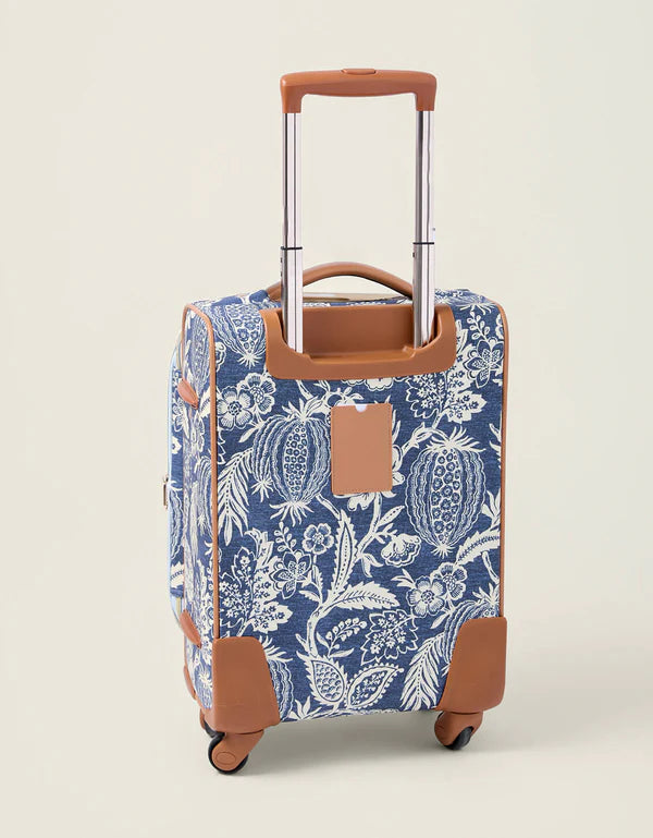 20" Expandable Rolling Suitcase Flagler Blue