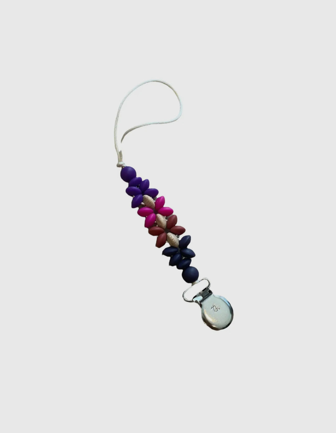 Flower Pacifier/Toy Clip