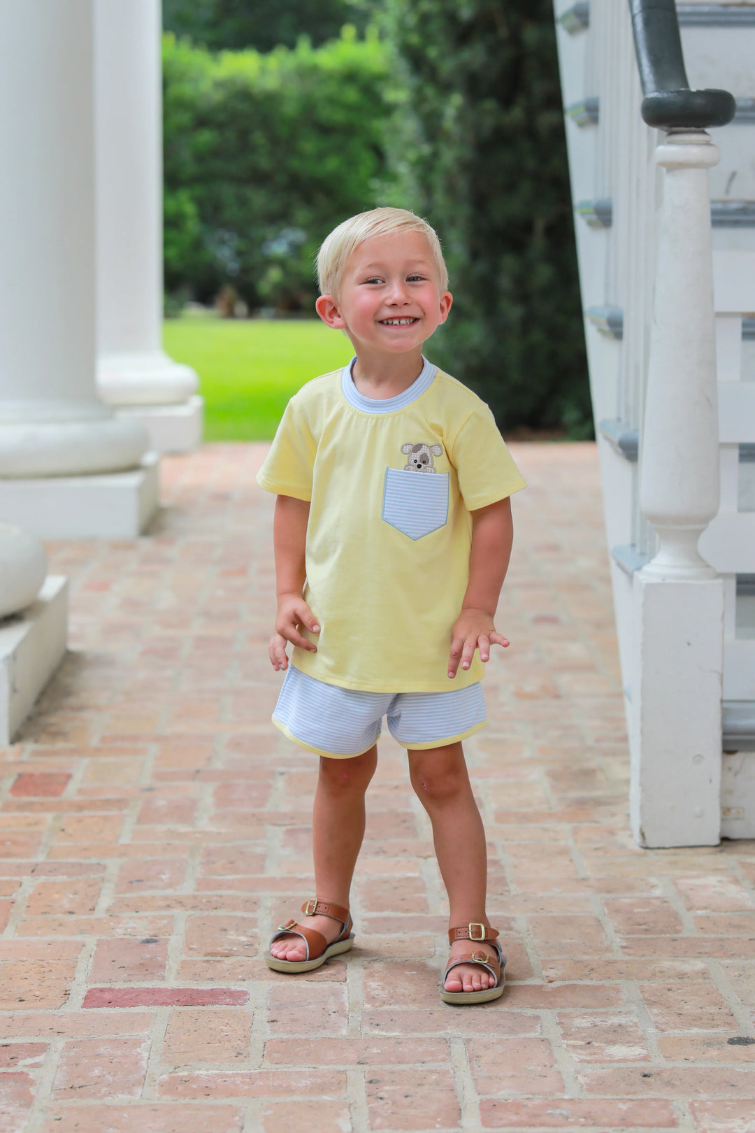 Sunny Side Pup Short Set
