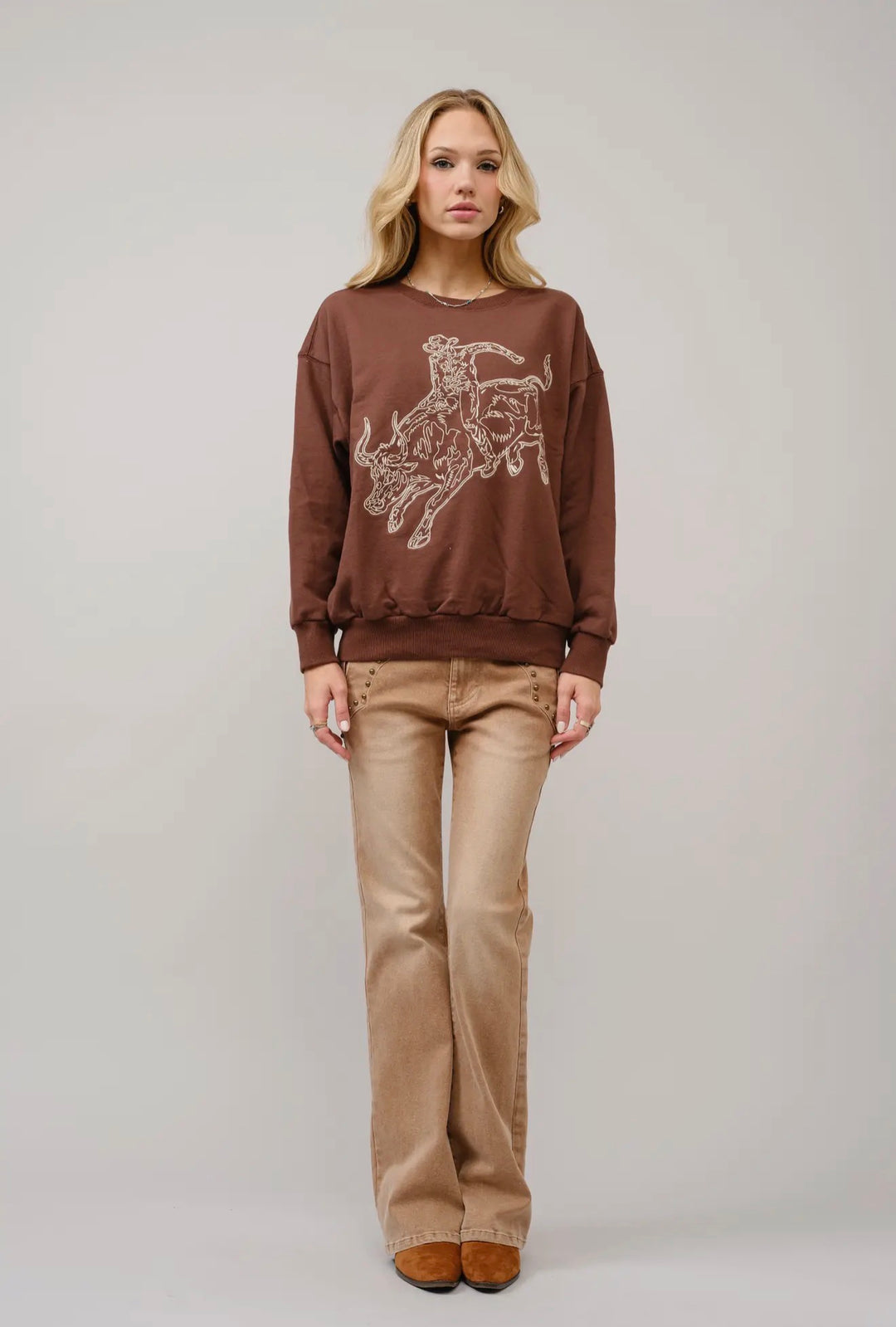 Ride ‘Em Graphic Sweatshirt