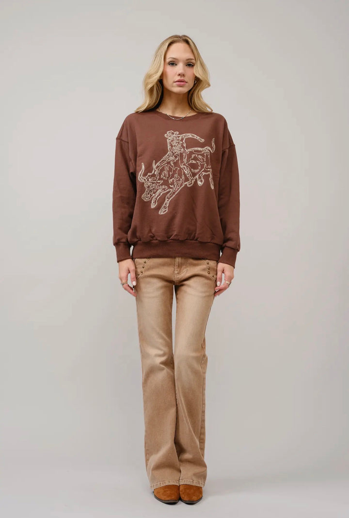 Ride ‘Em Graphic Sweatshirt