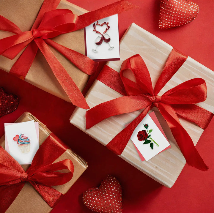 Quilling Card Gift Enclosure Cards