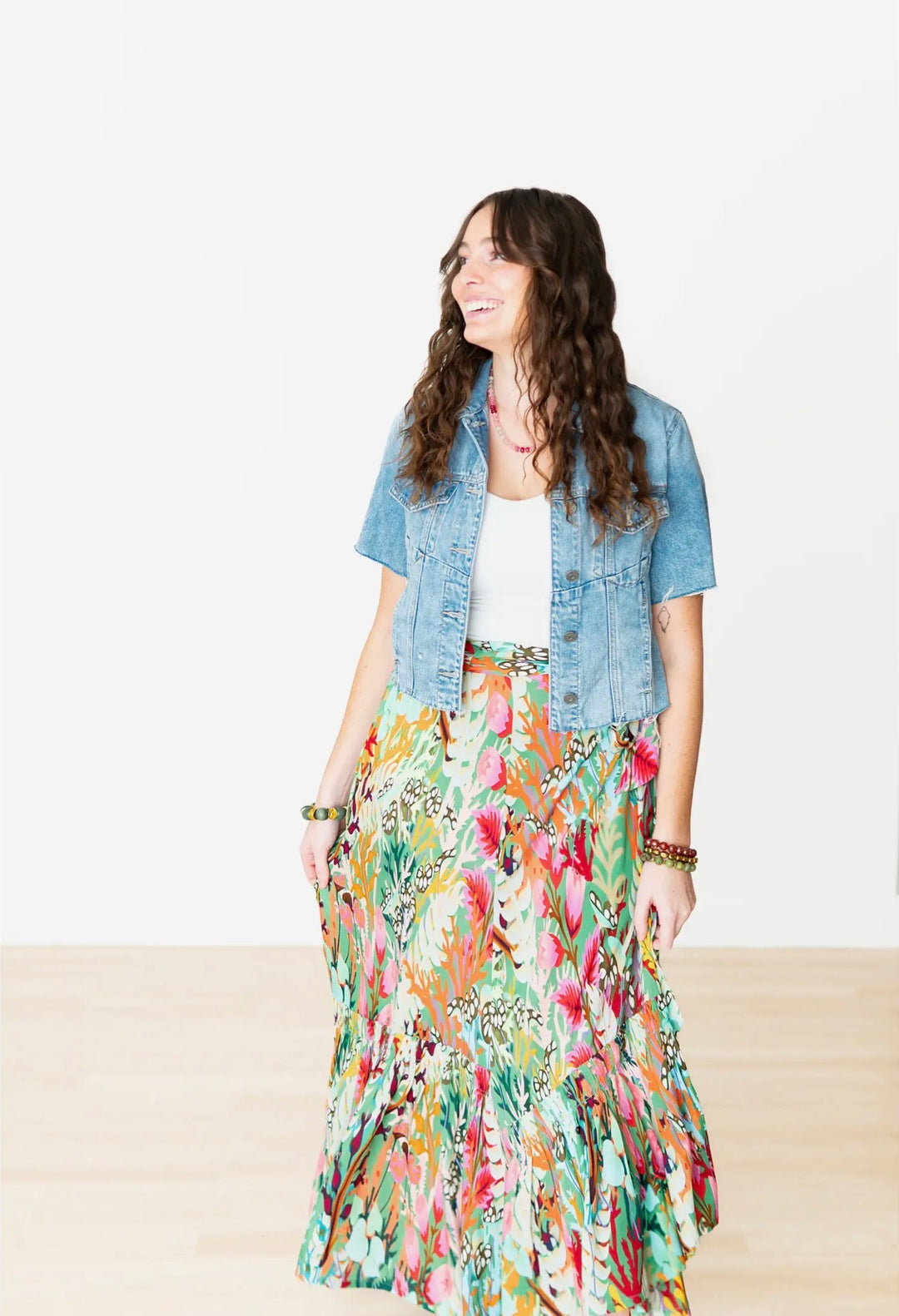 Enchanted Forest 3-Way Wrap Skirt
