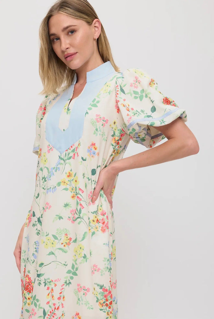 Bluebell Meadow Midi Dress