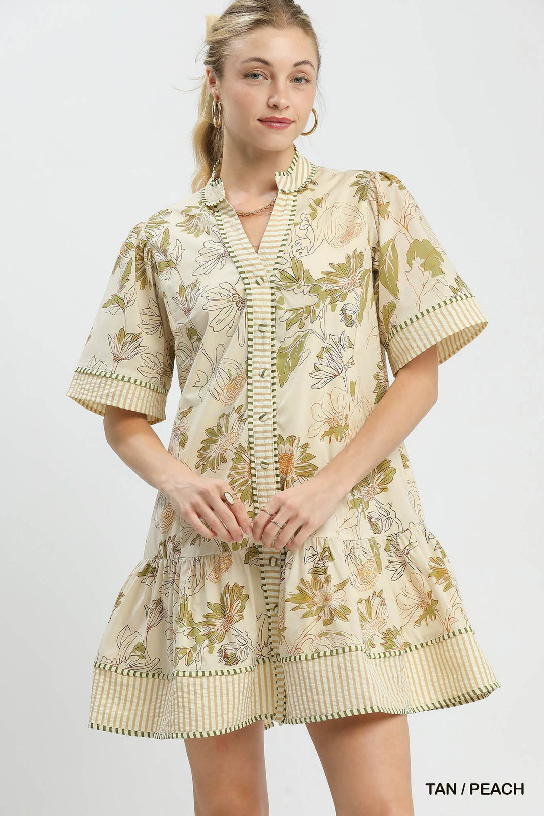 Meadow Bloom Tiered Dress