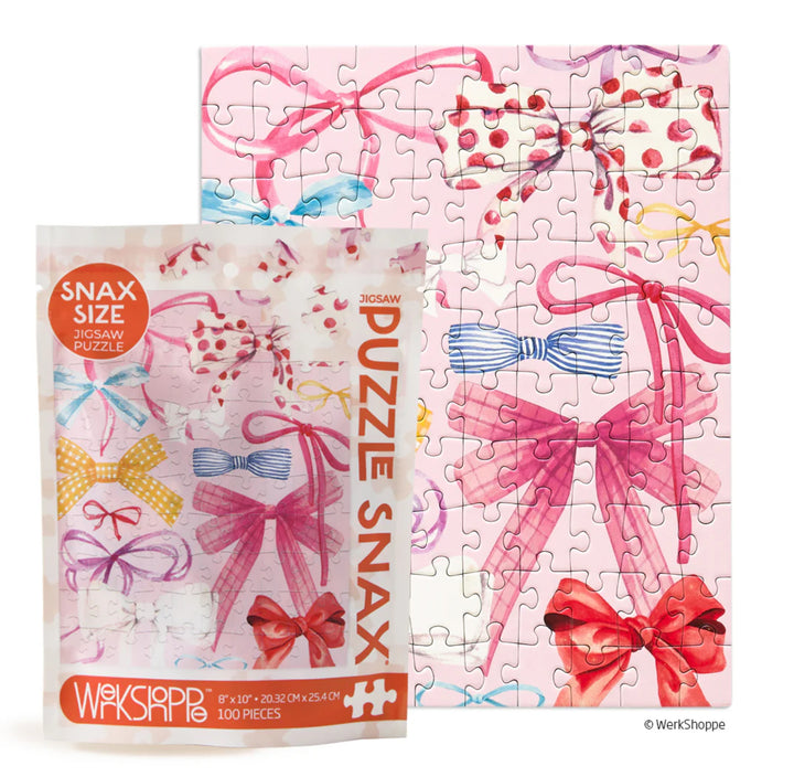 Snax Size Pretty Bows Puzzle