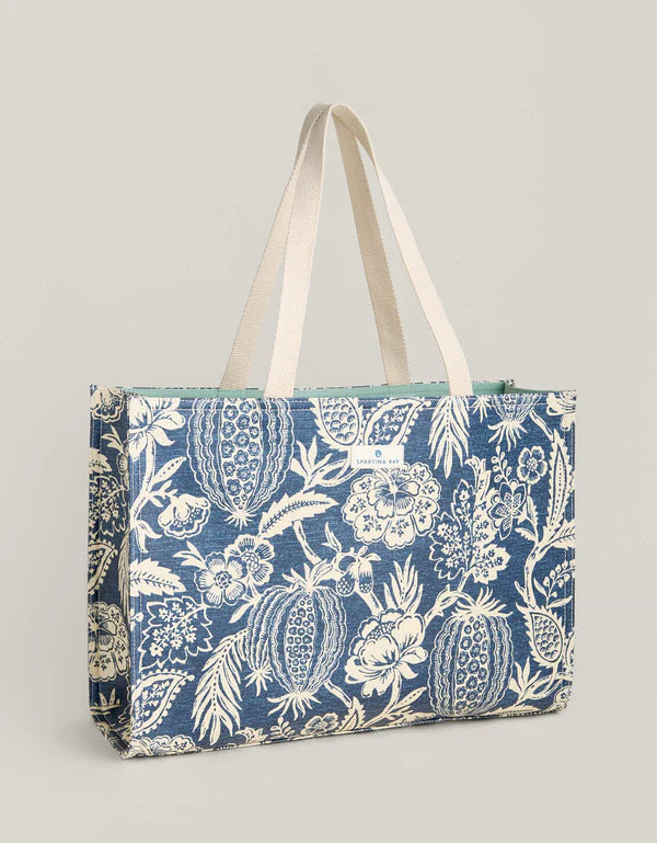 Market Tote – Flagler Blue